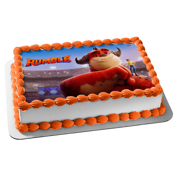 Rumble Winnie Edible Cake Topper Image ABPID55279