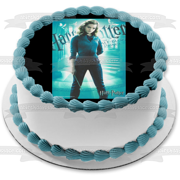 Adorno comestible para tarta de Harry Potter Hermione Granger, el príncipe mestizo, imagen ABPID06075 