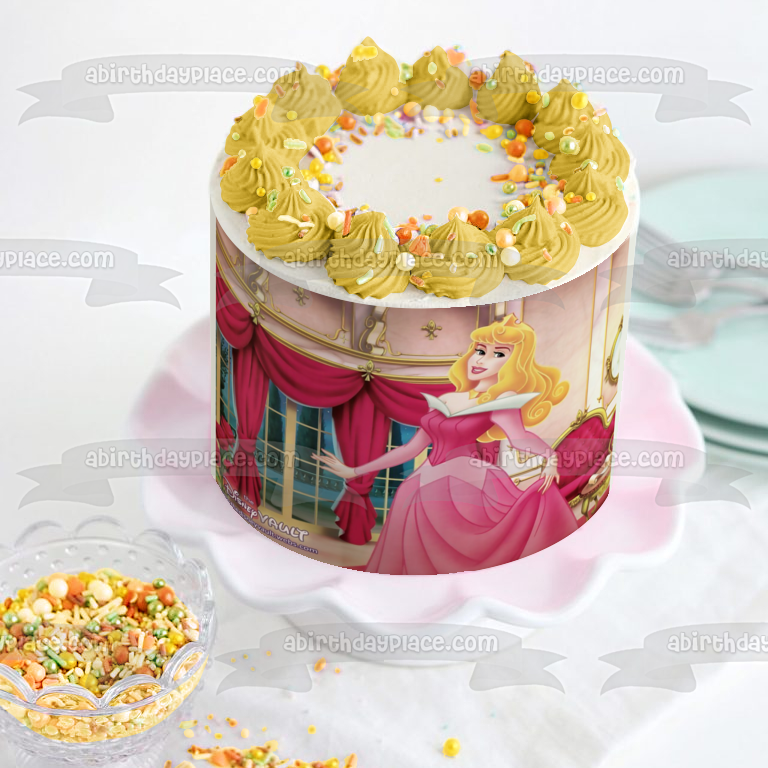 Disney Princess Aurora Edible Cake Topper Image ABPID12554 – A Birthday  Place