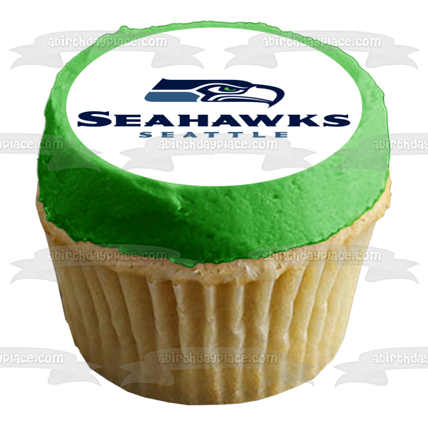 : Seahawks Personalized Cake Topper 1/4 8.5 x 11.5