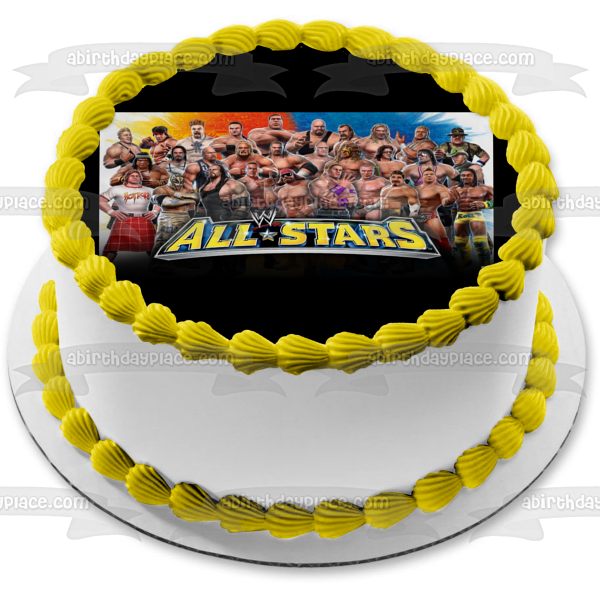 World Wrestling Entertainment Roman Reigns Jimmy Snuka y Mr. Perfect Imagen comestible para decoración de tarta ABPID06563 