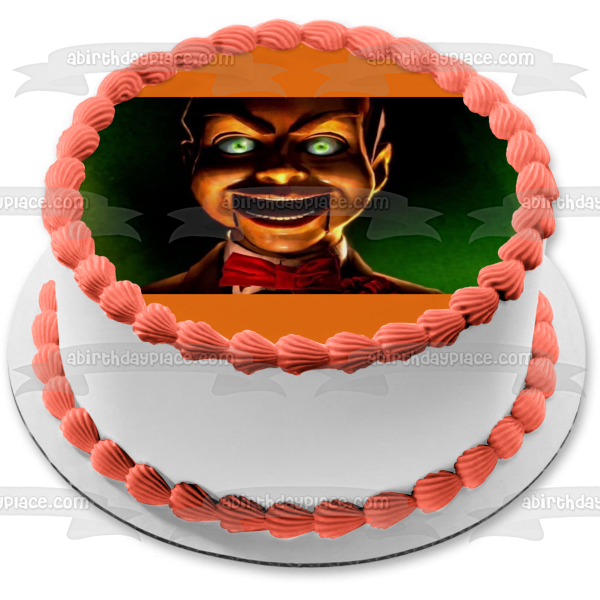 Imagen comestible para decoración de tarta con Slappy the Dummy, piel de gallina, ABPID06821 