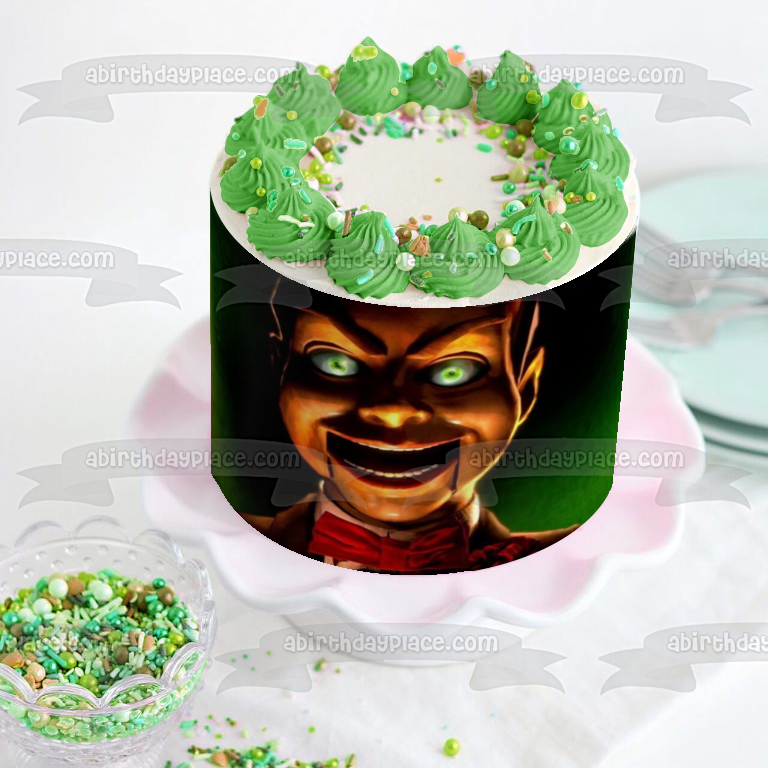 Imagen comestible para decoración de tarta con Slappy the Dummy, piel de gallina, ABPID06821 