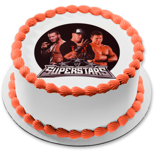 WWE World Wrestling Entertainment Superstars John Cena Edible Cake Topper Image ABPID06845