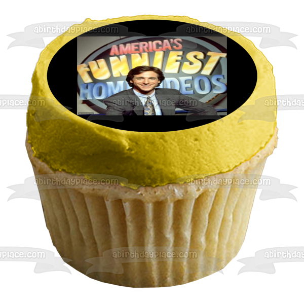 Bob Saget America's Funniest Home Videos Edible Cake Topper Image ABPID55337