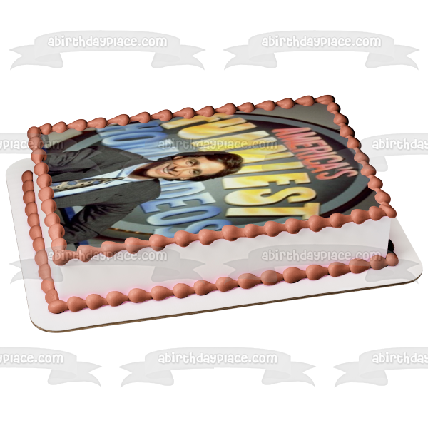 Bob Saget America's Funniest Home Videos Edible Cake Topper Image ABPID55337