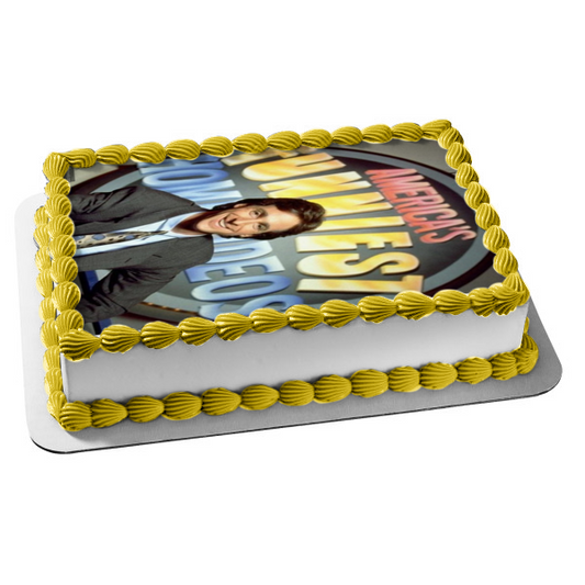 Bob Saget America's Funniest Home Videos Edible Cake Topper Image ABPID55337