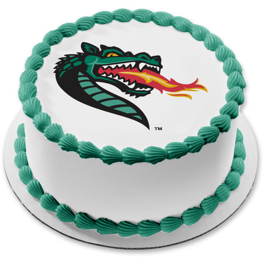 University of Alabama Birmingham Logo Blazers NCAA Edible Cake Topper Image ABPID06928