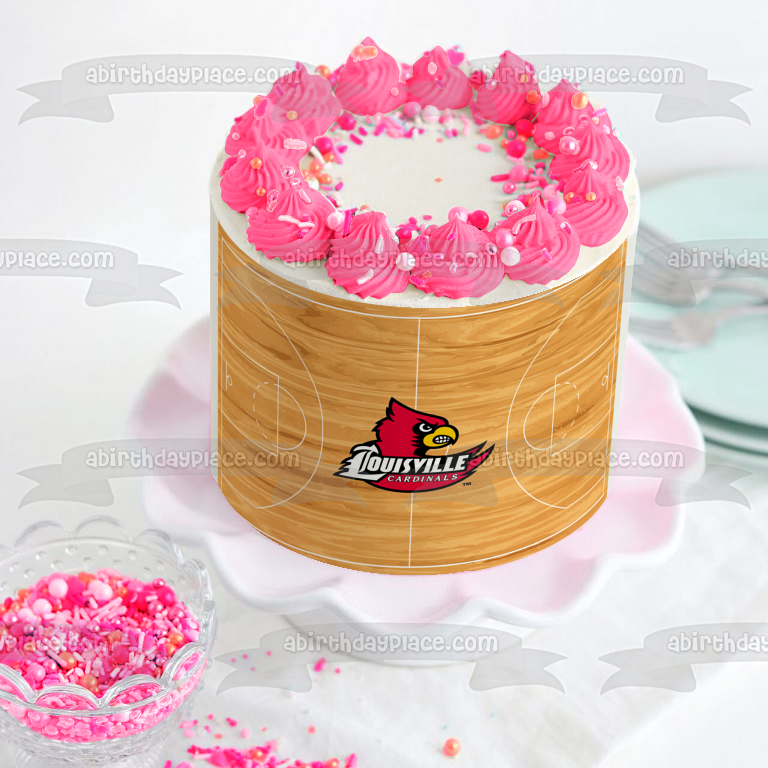 Imagen comestible para tarta de la Universidad de Louisville Cardinals NBA ABPID06936 