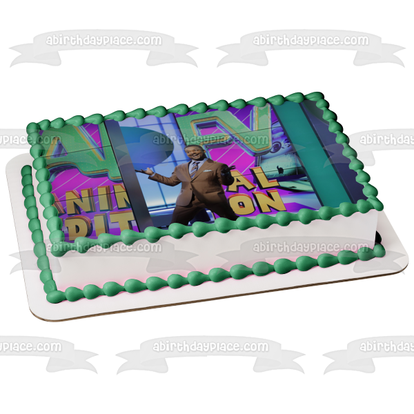 America's Funniest Home Videos  Animal Edition Alfonso Ribeiro Edible Cake Topper Image ABPID55338