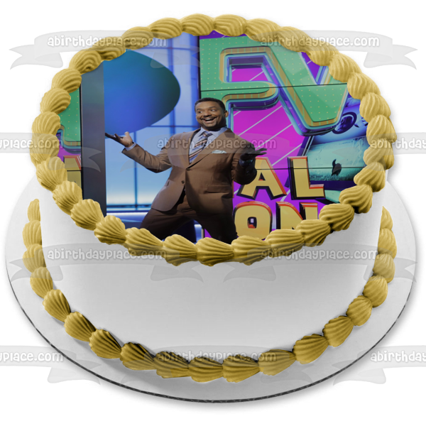 America's Funniest Home Videos  Animal Edition Alfonso Ribeiro Edible Cake Topper Image ABPID55338