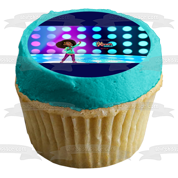 Karma's World Karma Singing Edible Cake Topper Image ABPID55292