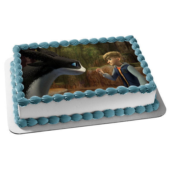 Dragons: The Nine Realms Thomas Kullersen Thunder Edible Cake Topper Image ABPID55293