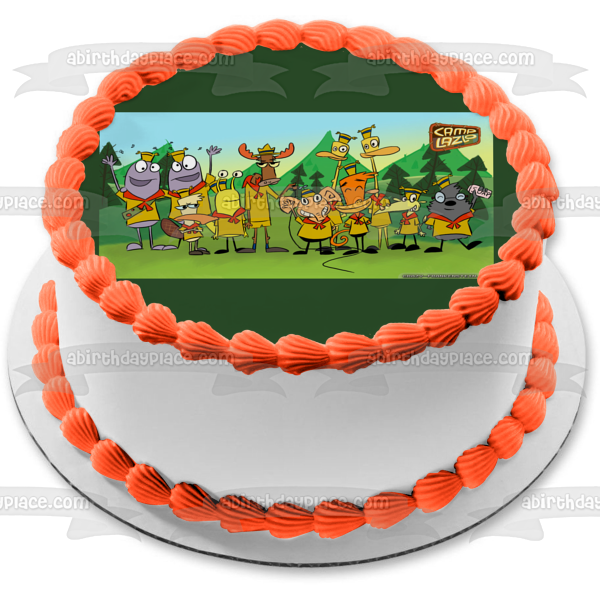 Camp Lazlo Lumpus Clam Ms. Jane Doe Edible Cake Topper Image ABPID55308