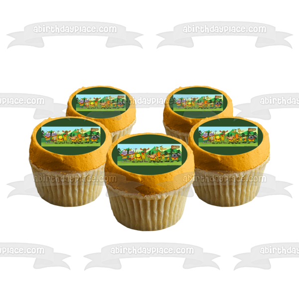 Camp Lazlo Lumpus Clam Sra. Jane Doe Imagen comestible para decoración de tarta ABPID55308 