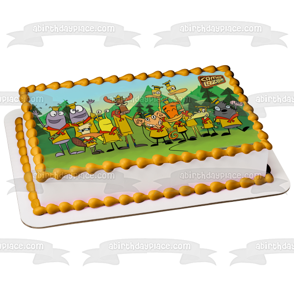 Camp Lazlo Lumpus Clam Ms. Jane Doe Edible Cake Topper Image ABPID55308