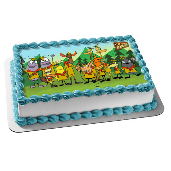 Camp Lazlo Lumpus Clam Ms. Jane Doe Edible Cake Topper Image ABPID55308