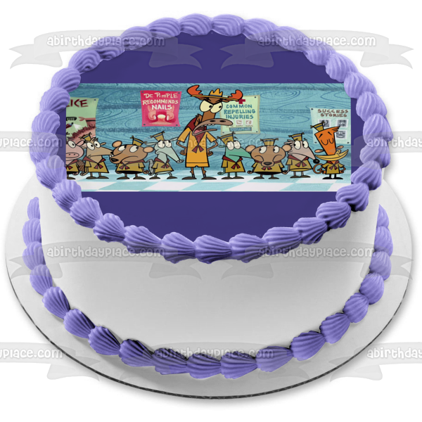 Camp Lazlo Clam Sra. Jane Doe Lumpus Lazlo Imagen comestible para decoración de tarta ABPID55309 