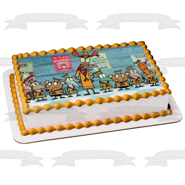 Camp Lazlo Clam Sra. Jane Doe Lumpus Lazlo Imagen comestible para decoración de tarta ABPID55309 