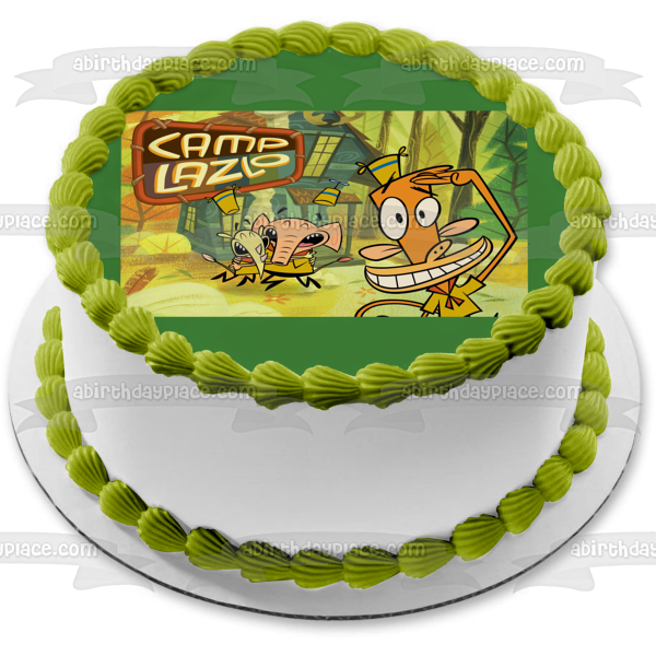 Campamento Lazlo Almeja Lazlo Imagen comestible para decoración de tarta ABPID55310 