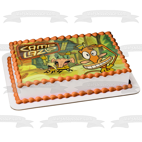 Campamento Lazlo Almeja Lazlo Imagen comestible para decoración de tarta ABPID55310 