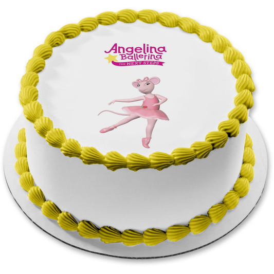 Angelina Ballerina the Next Steps Edible Cake Topper Image ABPID55312