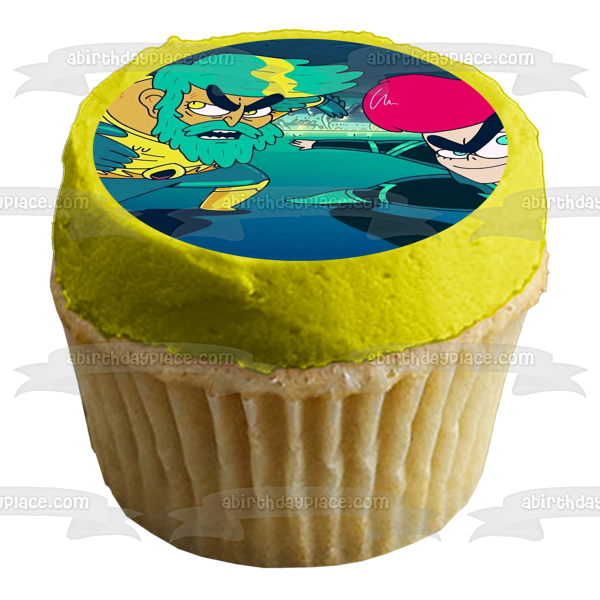 Zig & Sharko Marina the Mermaid Edible Cake Topper Image ABPID55323