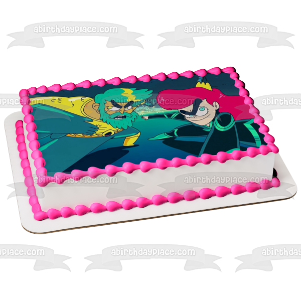 Zig & Sharko Marina the Mermaid Edible Cake Topper Image ABPID55323