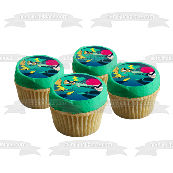 Zig & Sharko Marina the Mermaid Edible Cake Topper Image ABPID55323