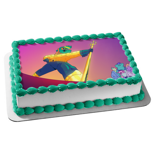 Zig & Sharko Edible Cake Topper Image ABPID55324