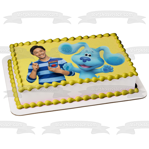 Blue's Clues & You Josh Edible Cake Topper Image ABPID55377