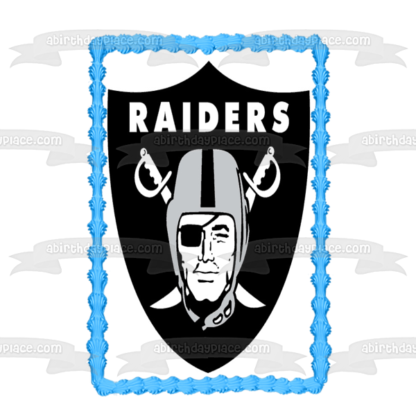 Cake Toppers Las Vegas Raiders Cupcake Toppers Edible Image 2 Frosting  Circles