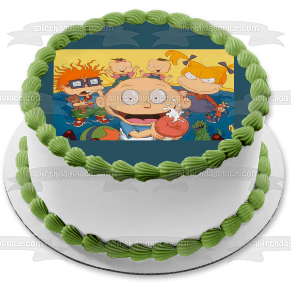 The Rugrats Chuckie Angelica Tommy Phil and Lil Edible Cake Topper Image ABPID07423