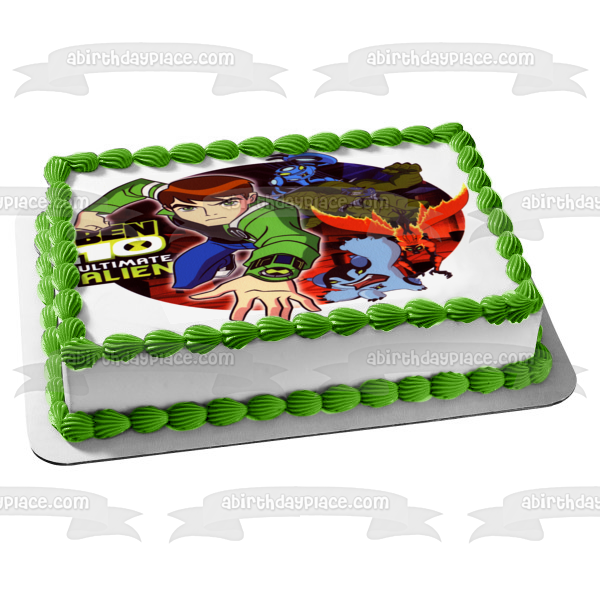 Imagen comestible para decoración de tarta de Ben 10 Ultimatrix Aliens ABPID07617 