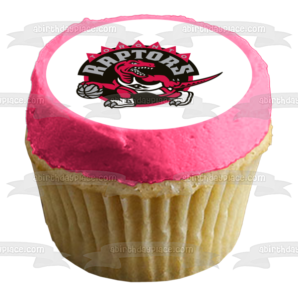 Toronto Raptors NBA Basketball Logo Edible Cake Topper Image ABPID07593