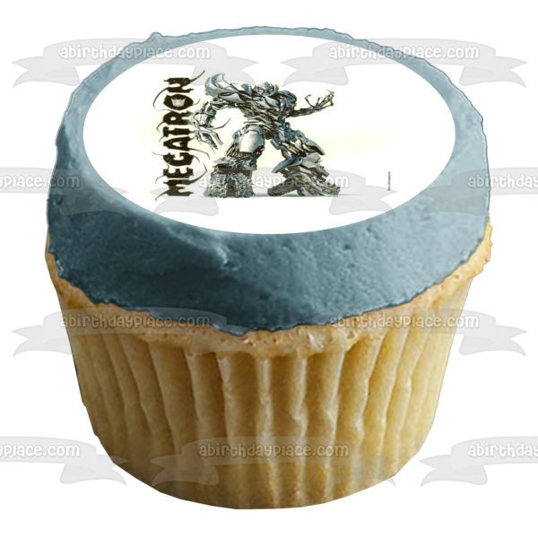 Transformers Megatron Autobot Edible Cake Topper Image ABPID07810