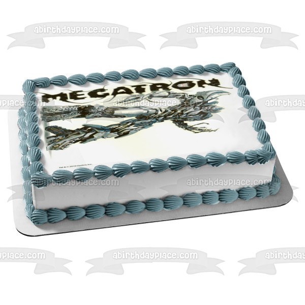 Transformers Megatron Autobot Edible Cake Topper Image ABPID07810