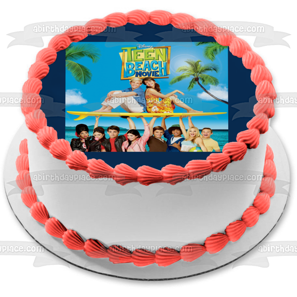 Teen Beach Movie Butchy Giggles Tanner Seacat - Adorno comestible para tarta, imagen ABPID07853 