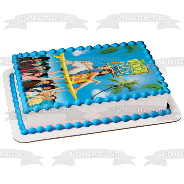 Teen Beach Movie Butchy Giggles Tanner Seacat - Adorno comestible para tarta, imagen ABPID07853 