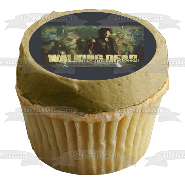 Imagen comestible para decoración de tarta de Daryl Dixon de The Walking Dead ABPID07859 