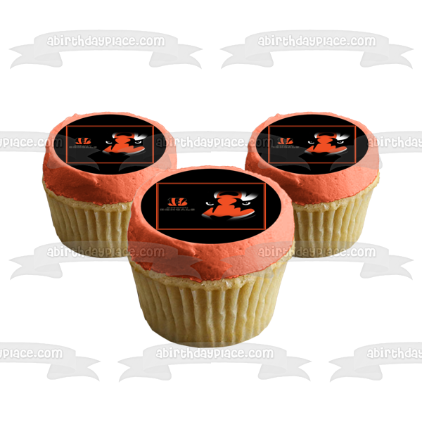 bengals cupcake toppers