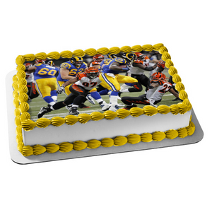 Super Bowl LVI 2022 Cincinnati Bengals Logo Edible Cake Topper Image A – A  Birthday Place