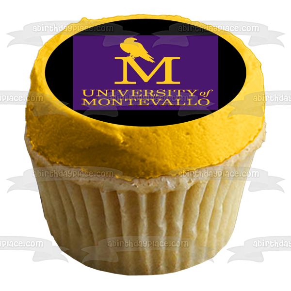 University of Montevallo Logo Alabama Edible Cake Topper Image ABPID08011