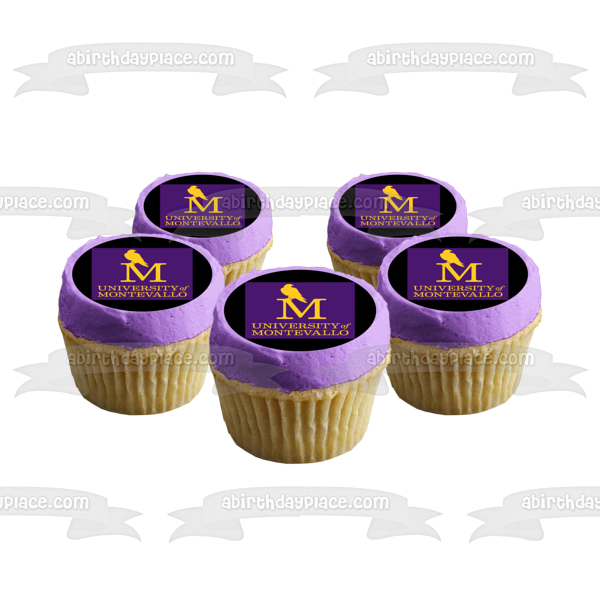 University of Montevallo Logo Alabama Edible Cake Topper Image ABPID08011