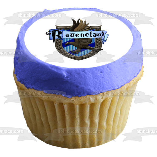 Imagen comestible para decoración de tarta con escudo de Ravenclaw de Harry Potter ABPID08134 