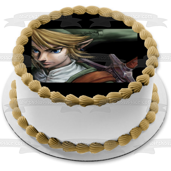 Imagen comestible para decoración de tarta de The Legend of Zelda Twilight Princess Link ABPID08062 