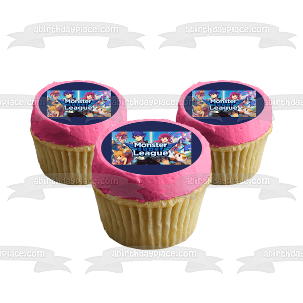 Imagen comestible para tarta de Monster Super League Seira Tina y Birdie ABPID08092 