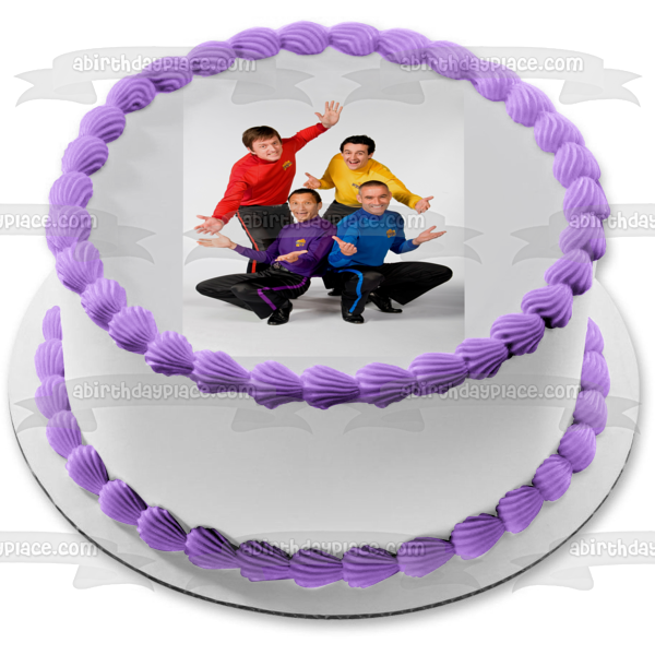 The Wiggles Greg Anthony Murray Jeff Edible Cake Topper Image ABPID08415