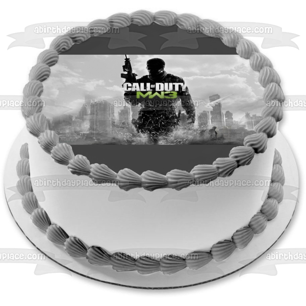 Imagen comestible para decoración de tarta de Call of Duty Modern Warfare 3 ABPID08416 