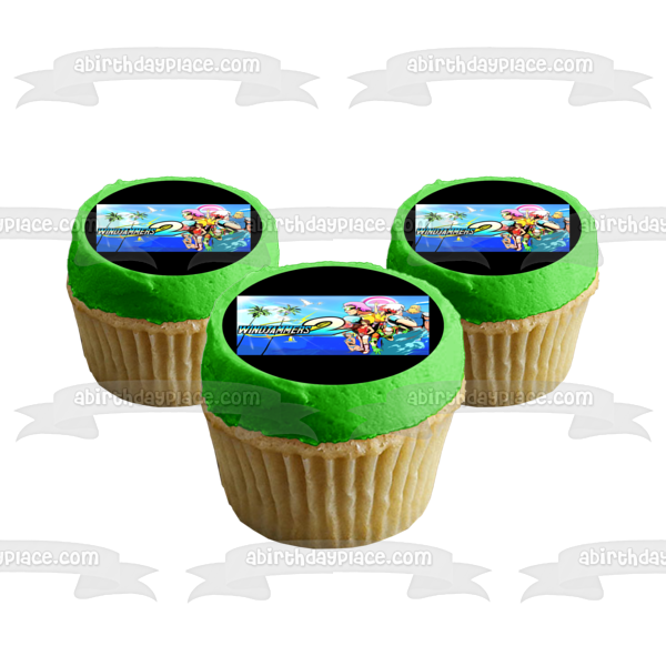 Windjammers 2 H. Max K. Wessel S. Delys L. Biaggi Edible Cake Topper Image ABPID55468